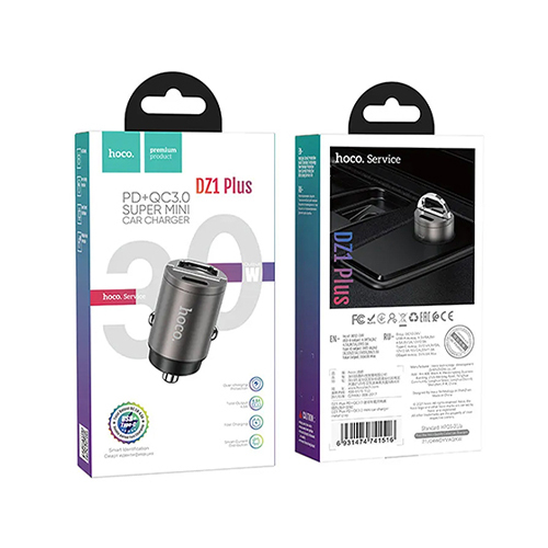 Hoco DZ1 Plus PD+QC3.0 mini încărcător auto